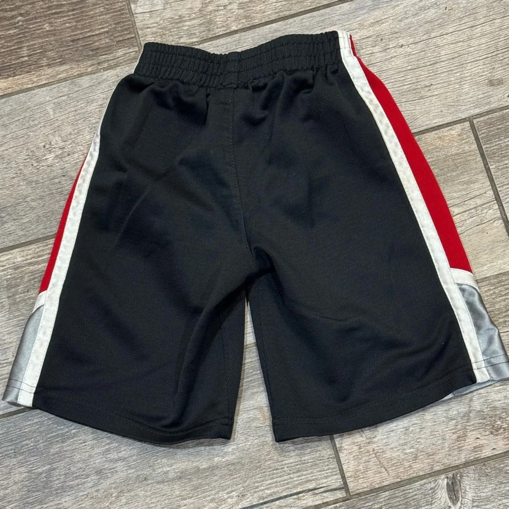 Nike Black and Red Sports Shorts​